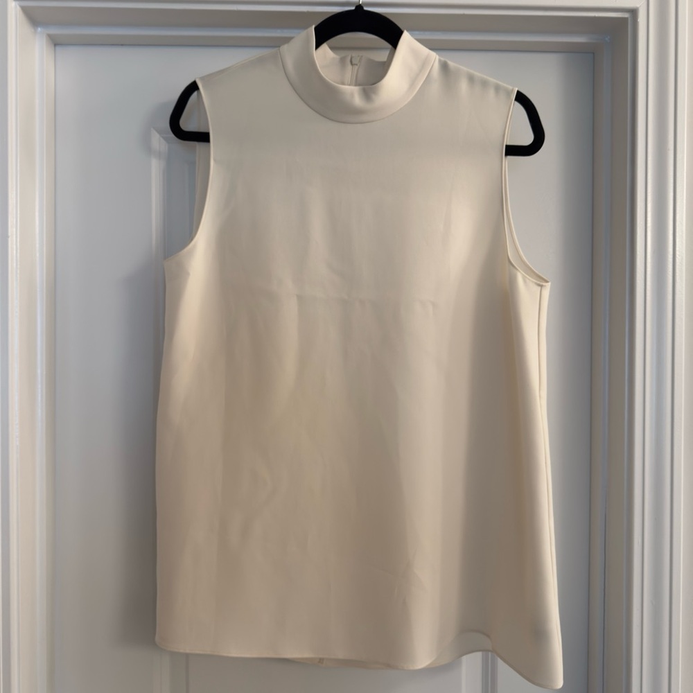 Theory Sz L Cascade Sleeveless Top